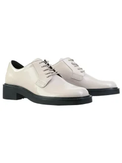 Veterschoenen crème