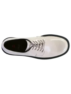 Veterschoenen crème