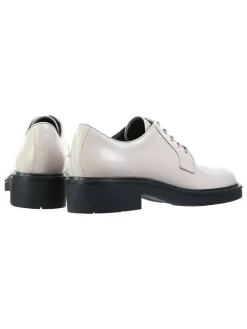 Veterschoenen crème