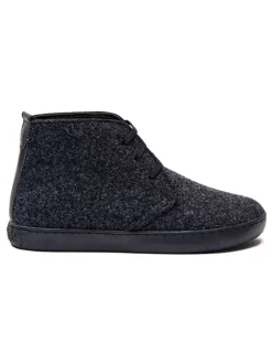 Veterschoenen donkergrijs