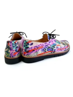Veterschoenen meerkleurig