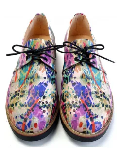 Veterschoenen meerkleurig