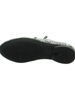 Veterschoenen wit/zwart
