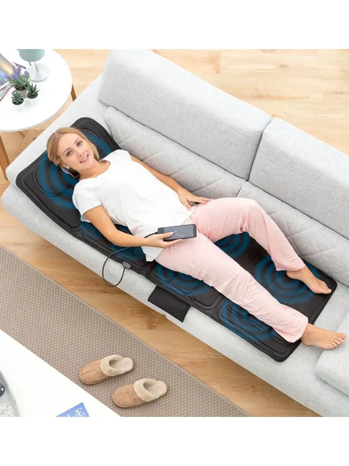 Vibrerende massagematras “Vhemat” zwart