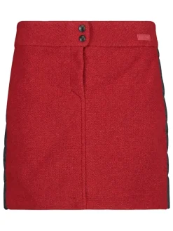 Vilten rok rood