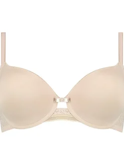 Voorgevormde beha beige