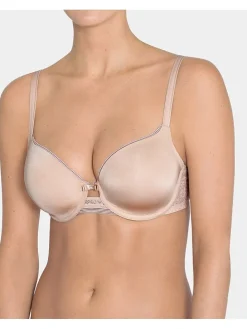 Voorgevormde beha beige