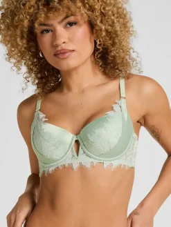 Voorgevormde beha turquoise