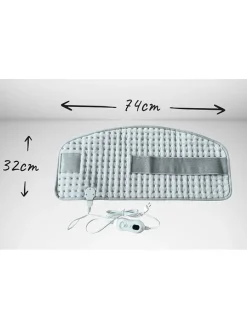 Warmtegordel "AD 7437" in Grau - (L)32 x (B)72 cm