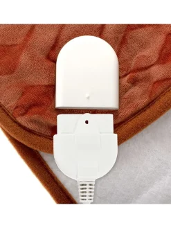 Warmte-onderdeken "CR 7436" lichtbruin - (L)160 x (B)150 cm