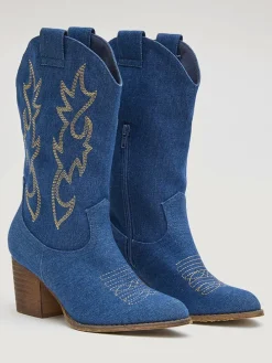 Westerse laarzen blauw