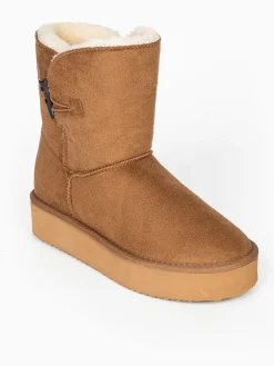 Winterboots "Anais" lichtbruin