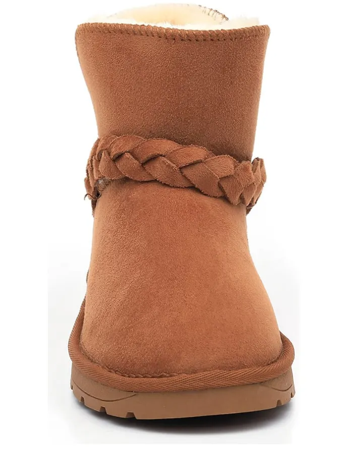 Winterboots "Cara" lichtbruin