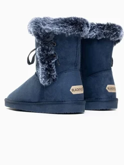 Winterboots "Coma" donkerblauw