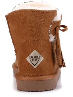 Winterboots "Cullen" lichtbruin