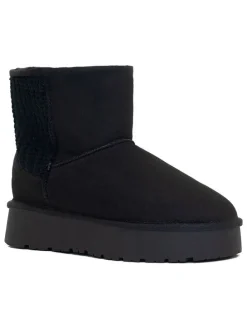 Winterboots "Davia" zwart