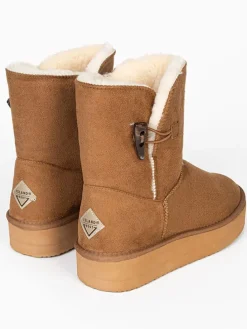 Winterboots "Emmy" lichtbruin