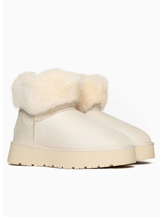 Winterboots "Falisa" crème