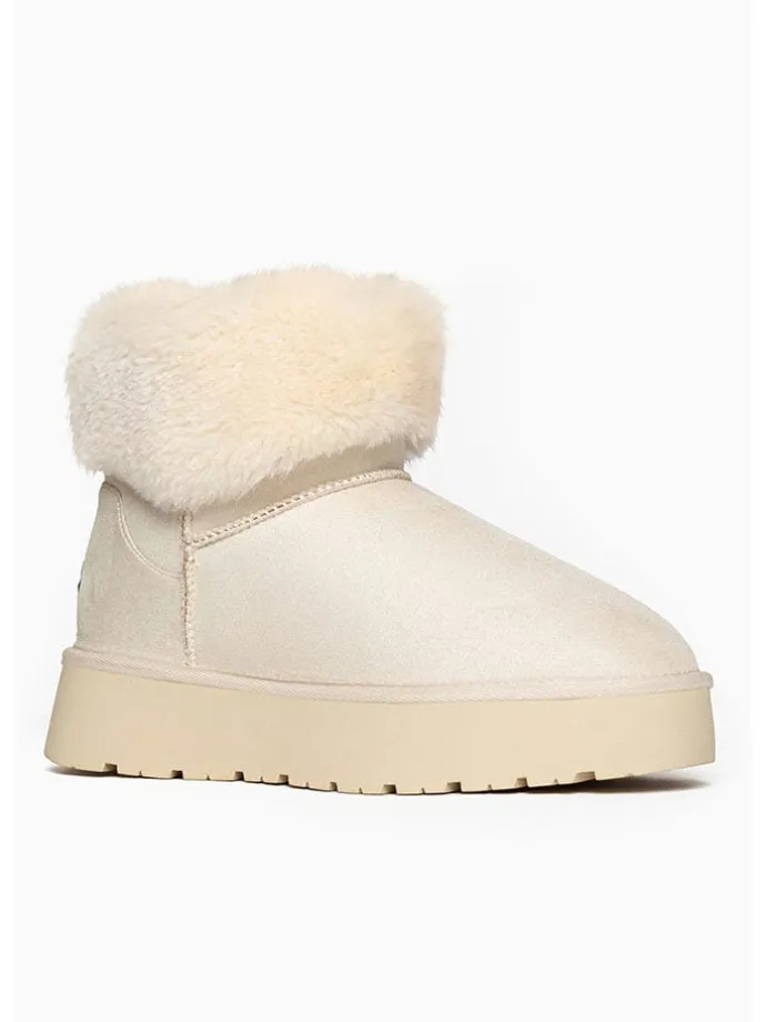 Winterboots "Falisa" crème