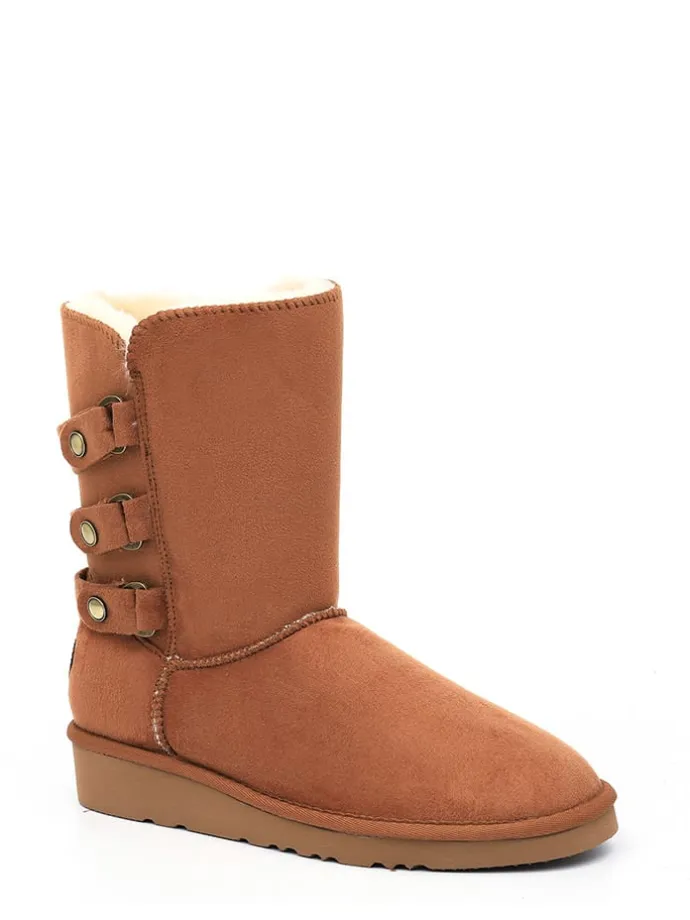 Winterboots "Gena" lichtbruin