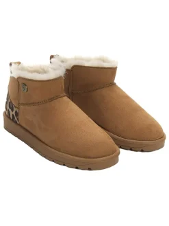 Winterboots "Ideh" lichtbruin