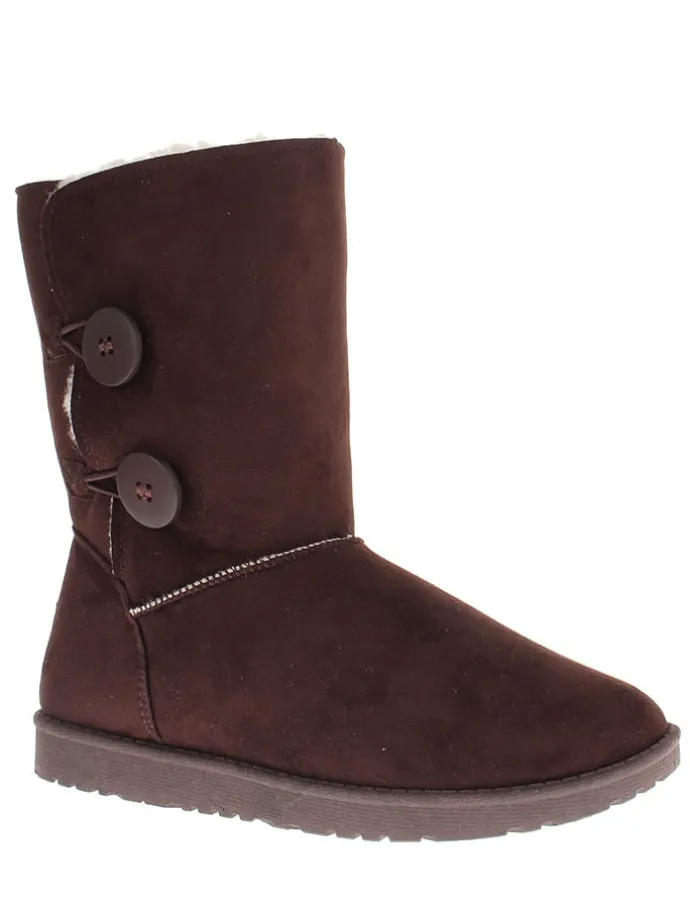 Winterboots "Lola" donkerbruin