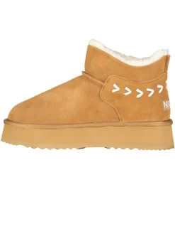 Winterboots "Ofleche" lichtbruin