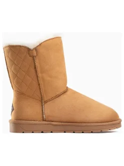 Winterboots "Zasha" lichtbruin