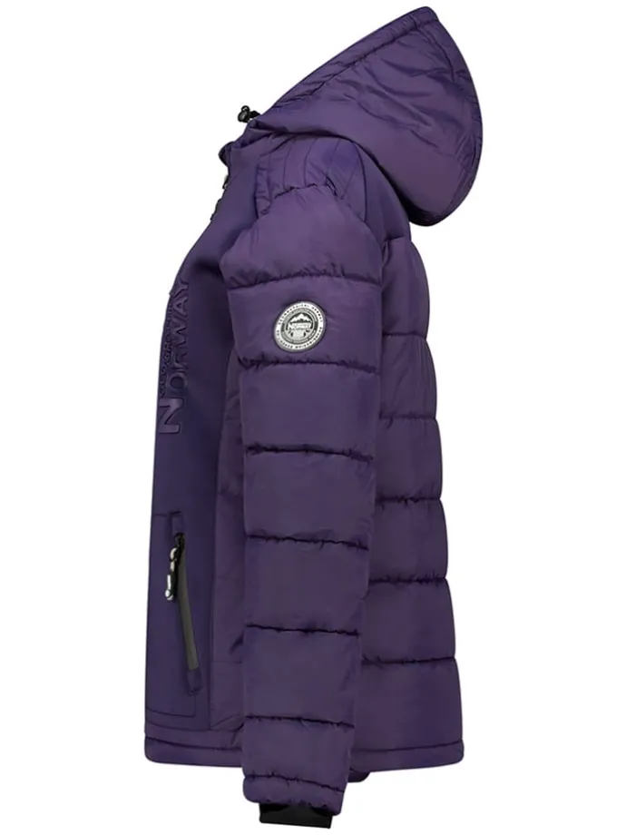 Winterjas "Beachwood" paars