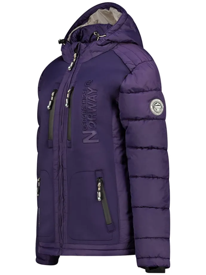 Winterjas "Beachwood" paars