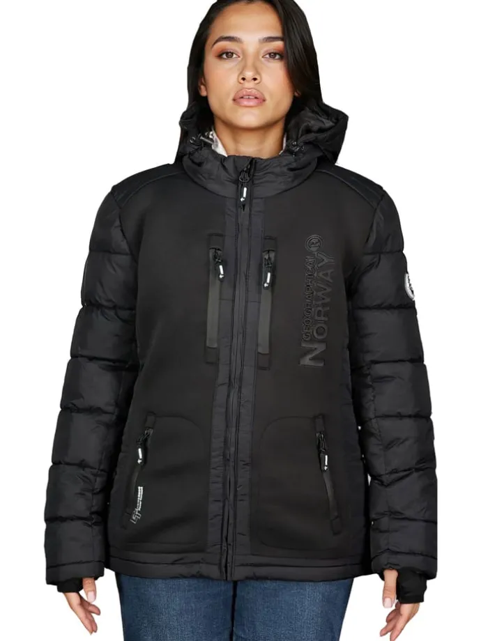 Winterjas "Beachwood" zwart