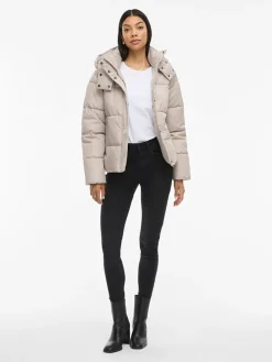 Winterjas beige