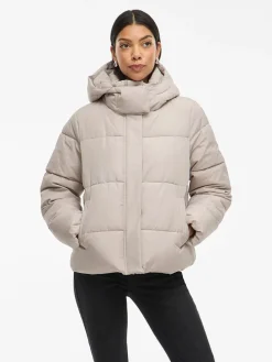 Winterjas beige