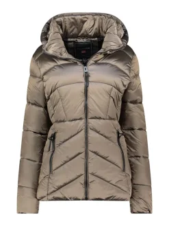 Winterjas "Blanche" taupe