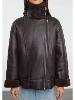 Winterjas bruin