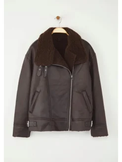 Winterjas bruin