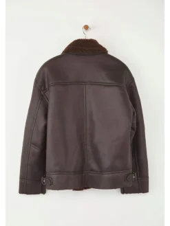 Winterjas bruin
