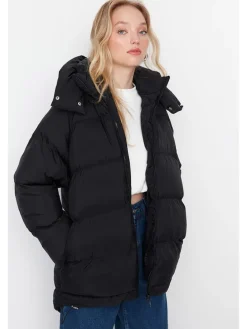 Winterjas zwart