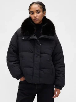 Winterjas zwart
