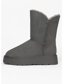 Winterlaarzen "Adeline" grijs