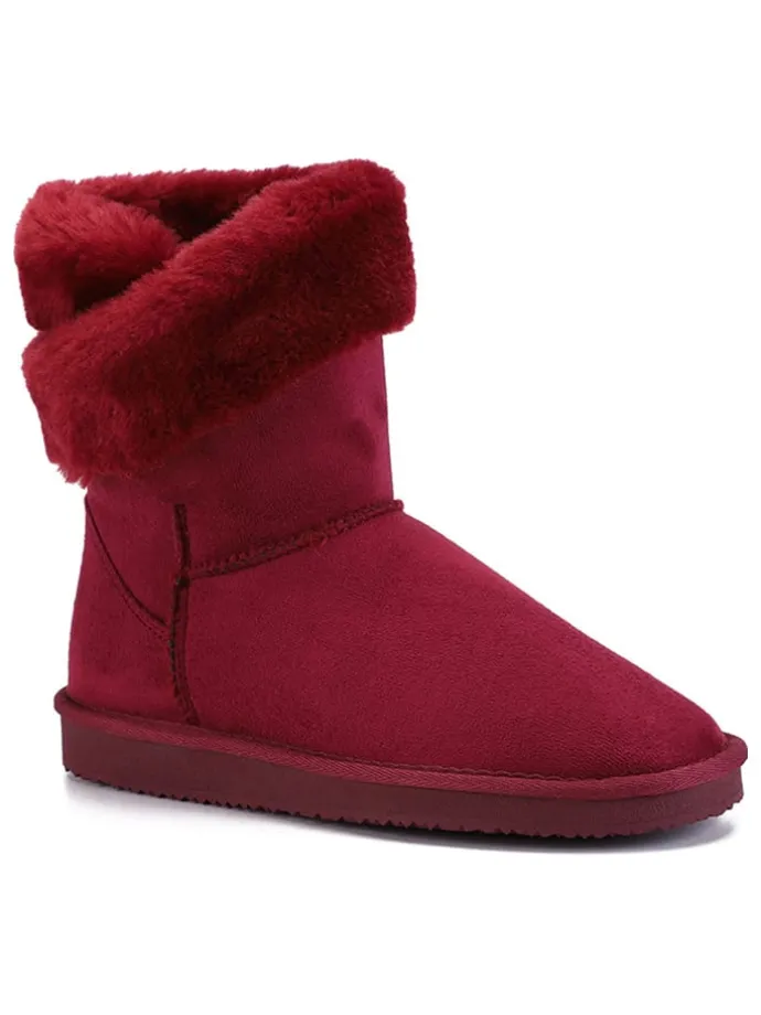 Winterlaarzen "Arine" bordeaux