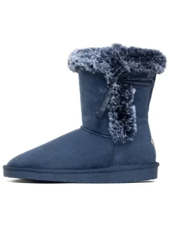 Winterlaarzen "Cora" donkerblauw