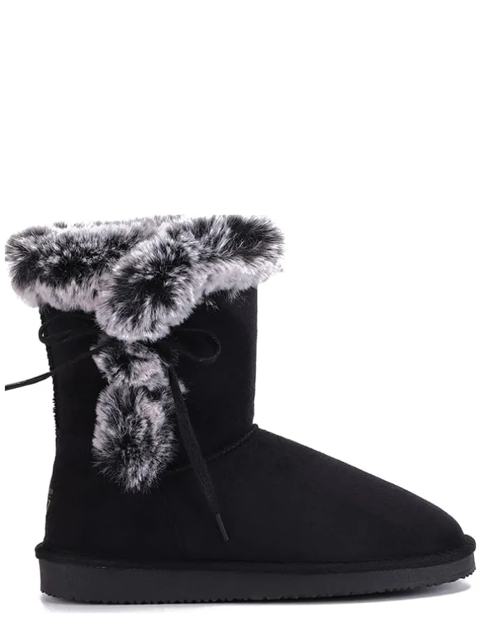 Winterlaarzen "Cora" zwart