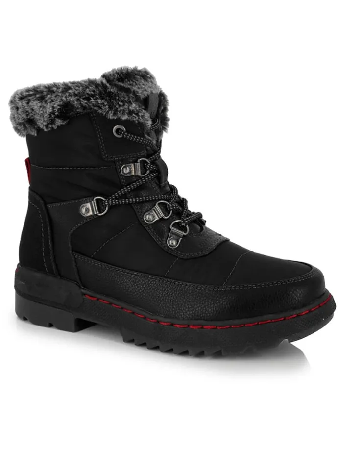 Winterlaarzen "Uska" zwart