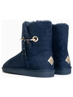 Winterlaarzen "Whale" donkerblauw
