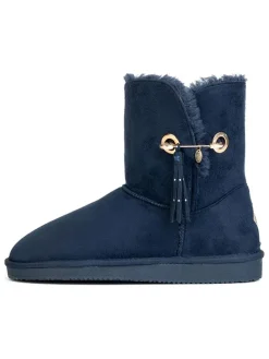 Winterlaarzen "Whale" donkerblauw