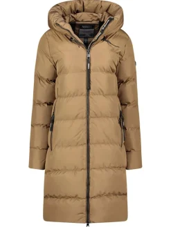 Wintermantel "April" taupe