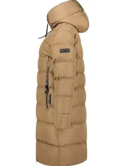 Wintermantel "April" taupe