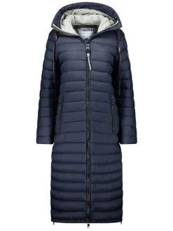 Wintermantel "Azule" donkerblauw