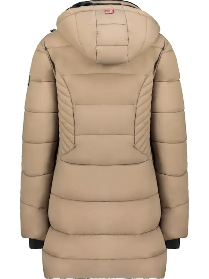 Wintermantel "Bee" taupe
